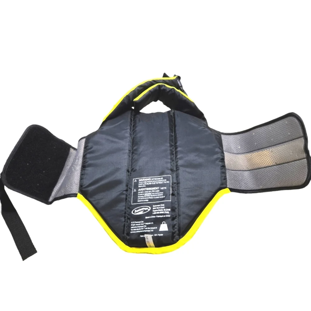 ``P25689 - Yellow Swimways Doggie Swim Vest Life Jacket